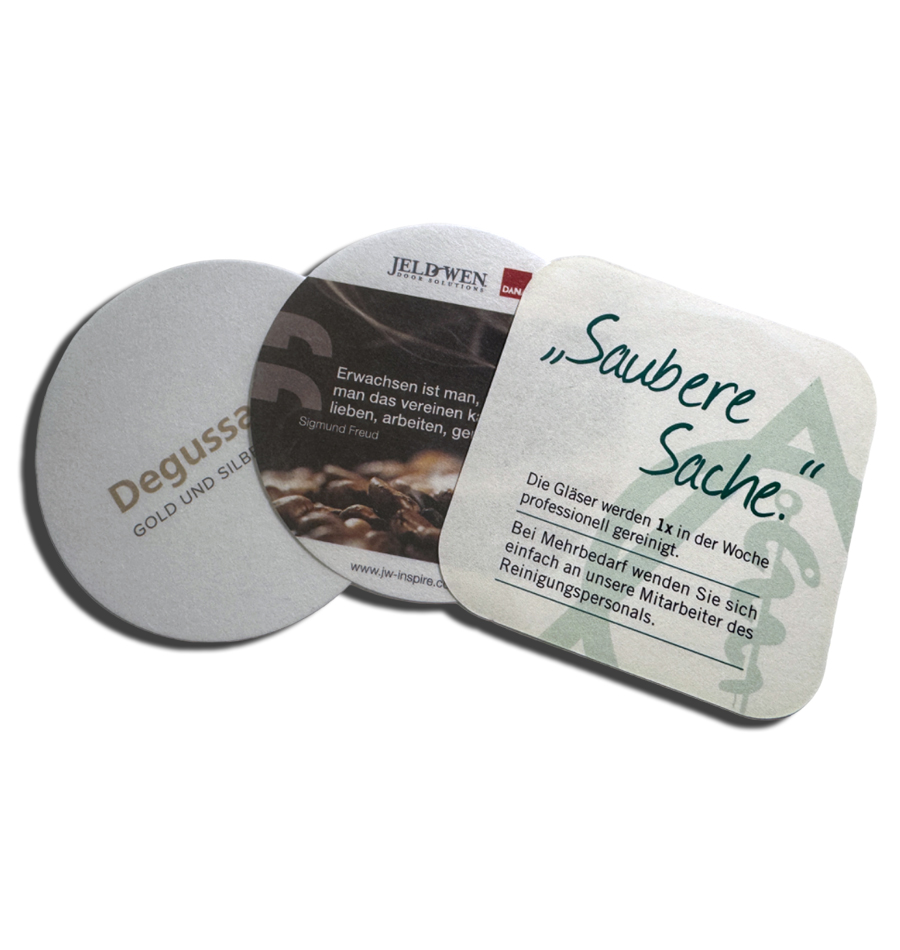 Bild Art. 404 Untersetzer Tassendeckchen Airlaid mit Werbeaufdruck