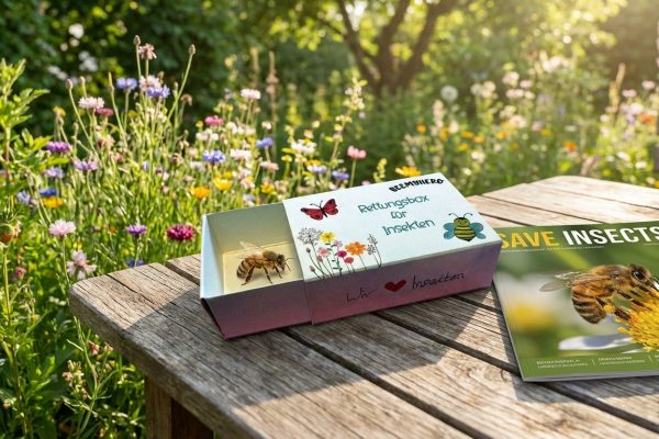 Insektenrettung für den aktiven Artenschutz
