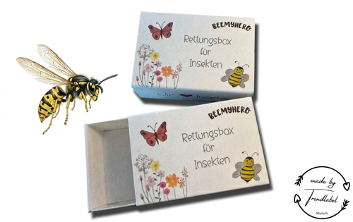 Insektenrettung für den aktiven Artenschutz