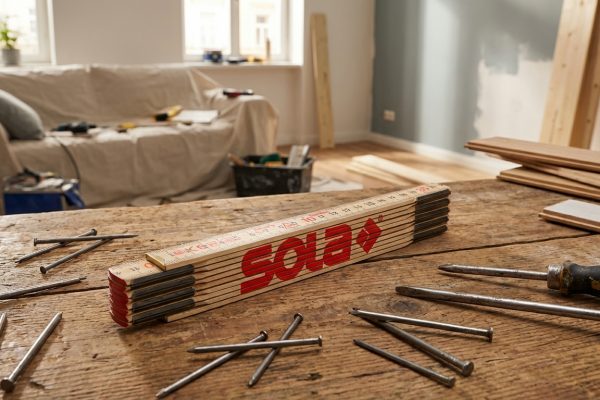 Bedruckte Zollstöcke als Werbeartikel – Qualität von Sola