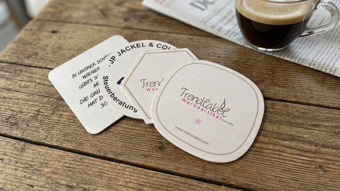 Bierdeckel & Untersetzer bedrucken: So steigern Sie die Markenpräsenz Ihres Restaurants